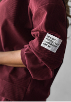 Sztruksowy komplet dresowy Endless Comfort mokka