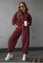 Sztruksowy komplet dresowy Endless Comfort mokka