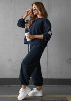 Sztruksowy komplet dresowy Endless Comfort mokka