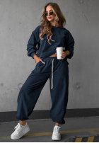 Sztruksowy komplet dresowy Endless Comfort mokka