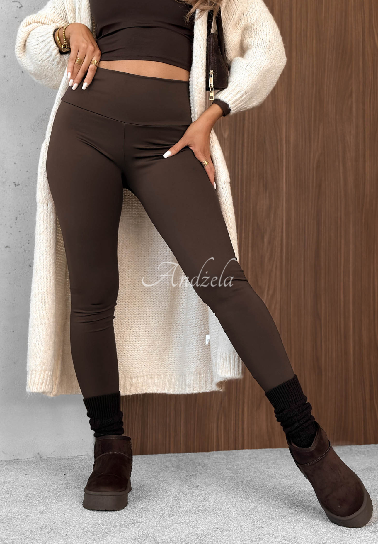More Coffee Chocolate Leggings