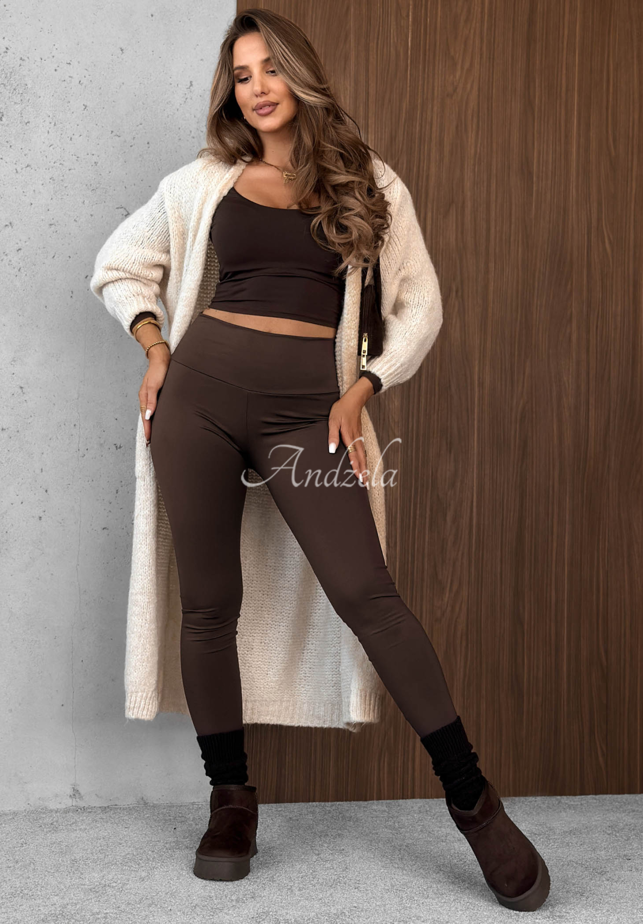More Coffee Chocolate Leggings