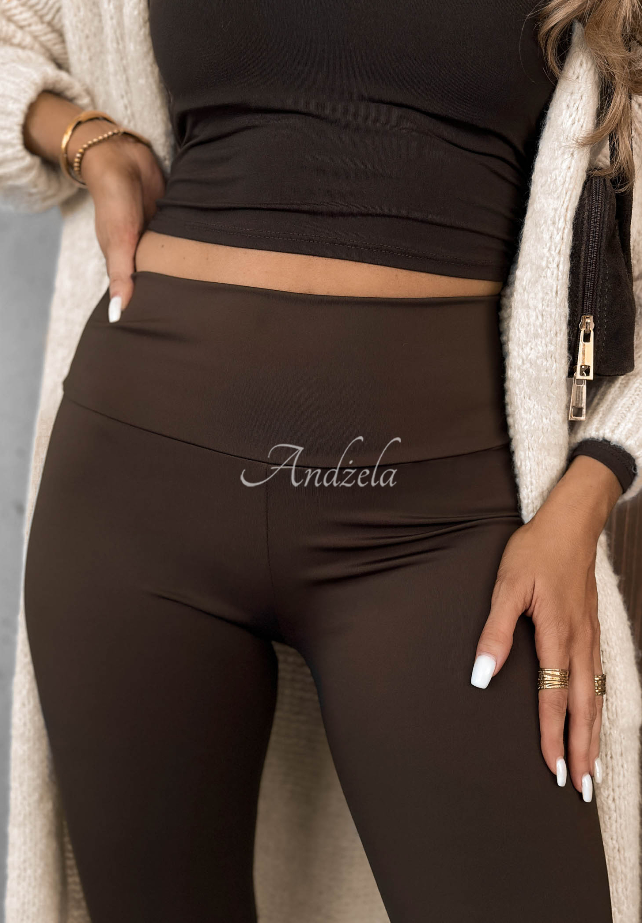 More Coffee Chocolate Leggings