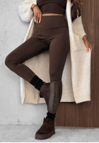 Legginsy More Coffee czekoladowe