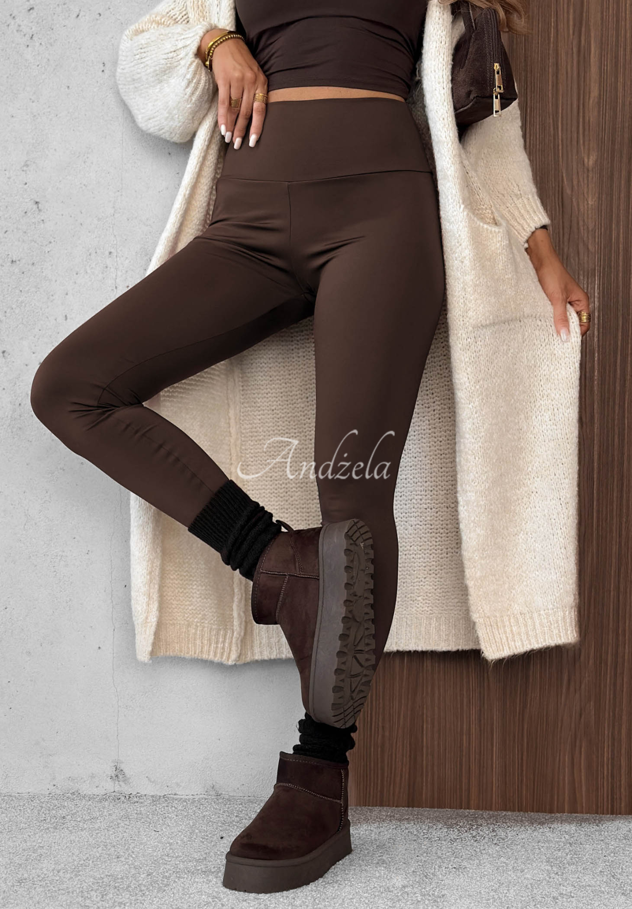 More Coffee Chocolate Leggings