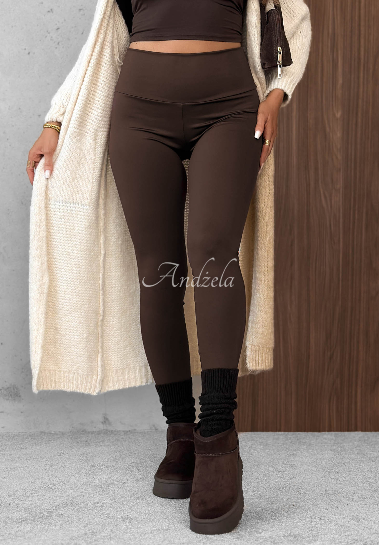 More Coffee Chocolate Leggings