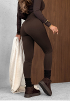 Legginsy More Coffee czekoladowe