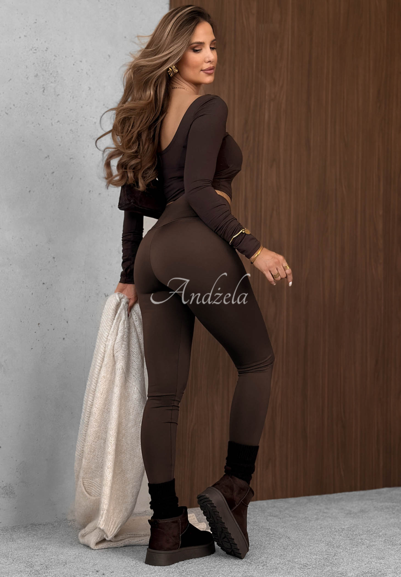 More Coffee Chocolate Leggings