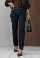 Spodnie jeansowe skinny Sunday Stroll granatowe