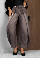 Spodnie jeansowe mom fit Hazy Silence niebieskie