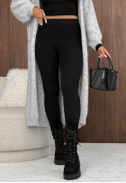 Dopasowane legginsy Lucky Girl czarne