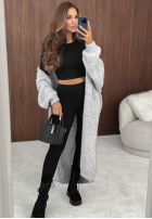 Dopasowane legginsy Lucky Girl czarne