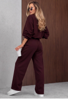 Komplet dresowy Berry Cute jagodowy