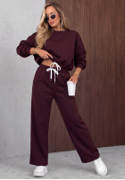 Komplet dresowy Berry Cute jagodowy