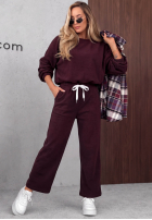 Komplet dresowy Berry Cute jagodowy
