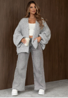 Sweter kardigan oversize bez zapięcia Candle Nights khaki