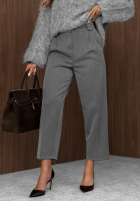 Eleganckie spodnie cygaretki Good Choices szare