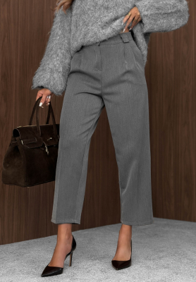 Elegant gray Good Choices viscose cigarette pants