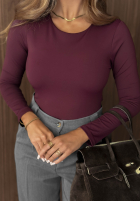 Body longsleeve Soft Reset czekoladowe