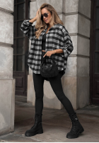 Koszula w kratę Autumn Poetry czekoladowa