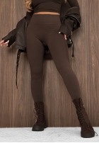 Dopasowane legginsy z szerokim pasem Daily Ritual czarne