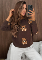 Sweter z misiami Sweet Bears ecru