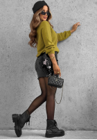 Cekinowa spódniczka mini Shimmer Darling srebrna