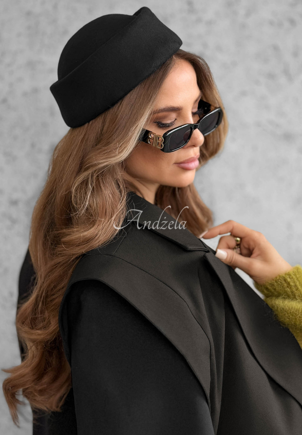 Quiet Elegance Top Hat, Black