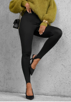 Legginsy z zapiętkami Secret Beauty czarne