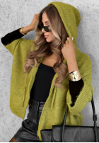 Sweter z kapturem Soft On Me oliwkowy