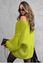 Sweter oversize Gentle Cuddle czekoladowy