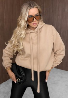 Bluza z kapturem oversize Not Quite czarna