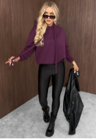 Bluza z kapturem oversize Not Quite czarna