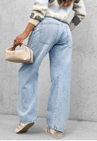 Spodnie jeansowe baggy City Walk jasnoniebieskie