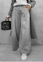 Trousers jeans wide leg Daily Walk grey