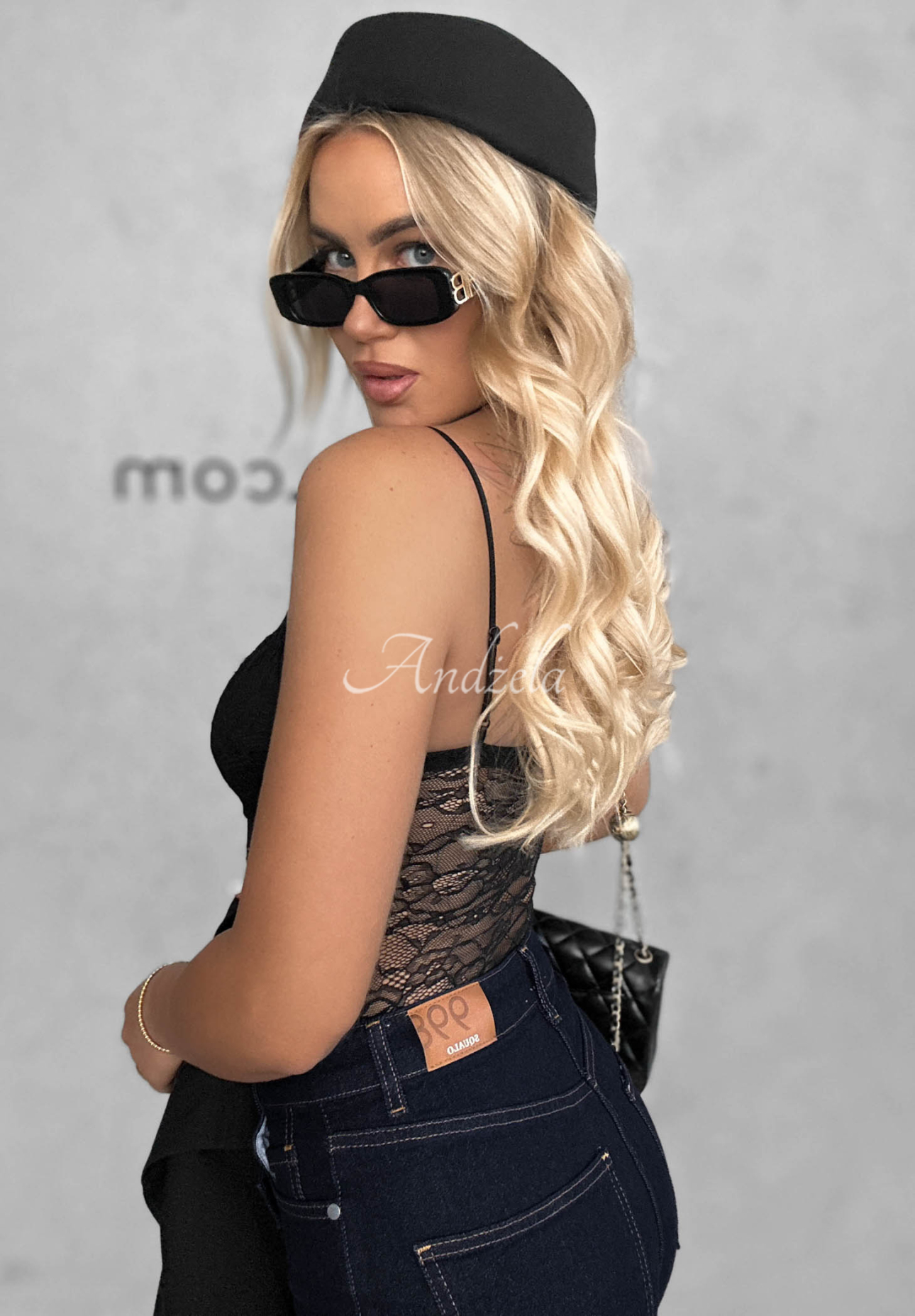 Bad Romance Black Lace Strapless Bodysuit
