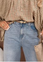 Spodnie jeansowe mom fit Street Rhythm jasnoniebieskie