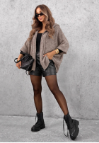 Sweter z kapturem Soft On Me oliwkowy