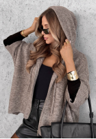 Sweter z kapturem Soft On Me oliwkowy