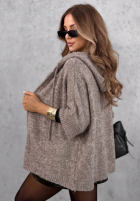 Sweter z kapturem Soft On Me oliwkowy