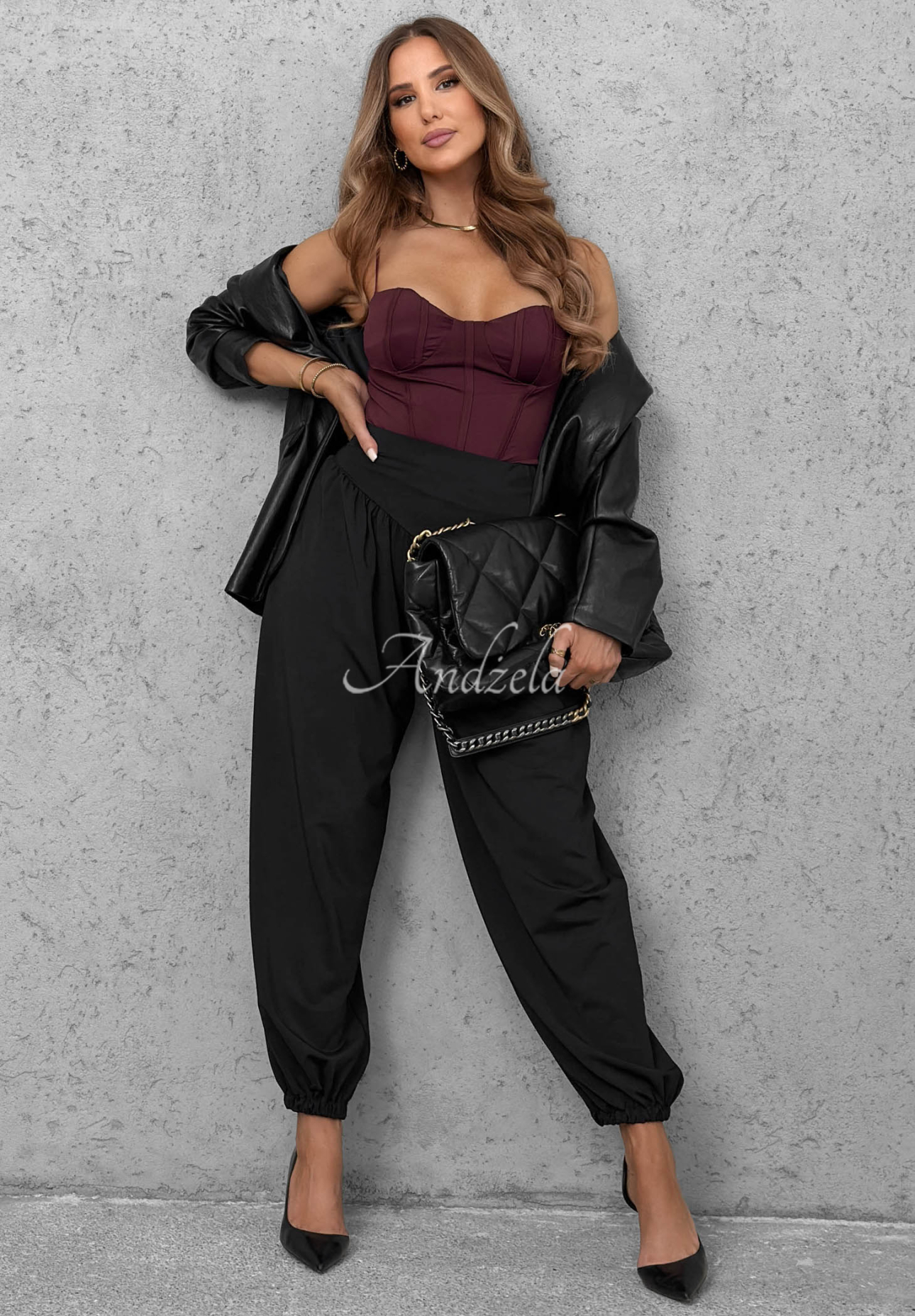 Night Romance Short Strapless Corset Top in Berry