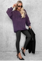 Miękki sweter oversize Sugar Babe beżowy