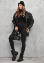 Ocieplane legginsy Active Mood czarne