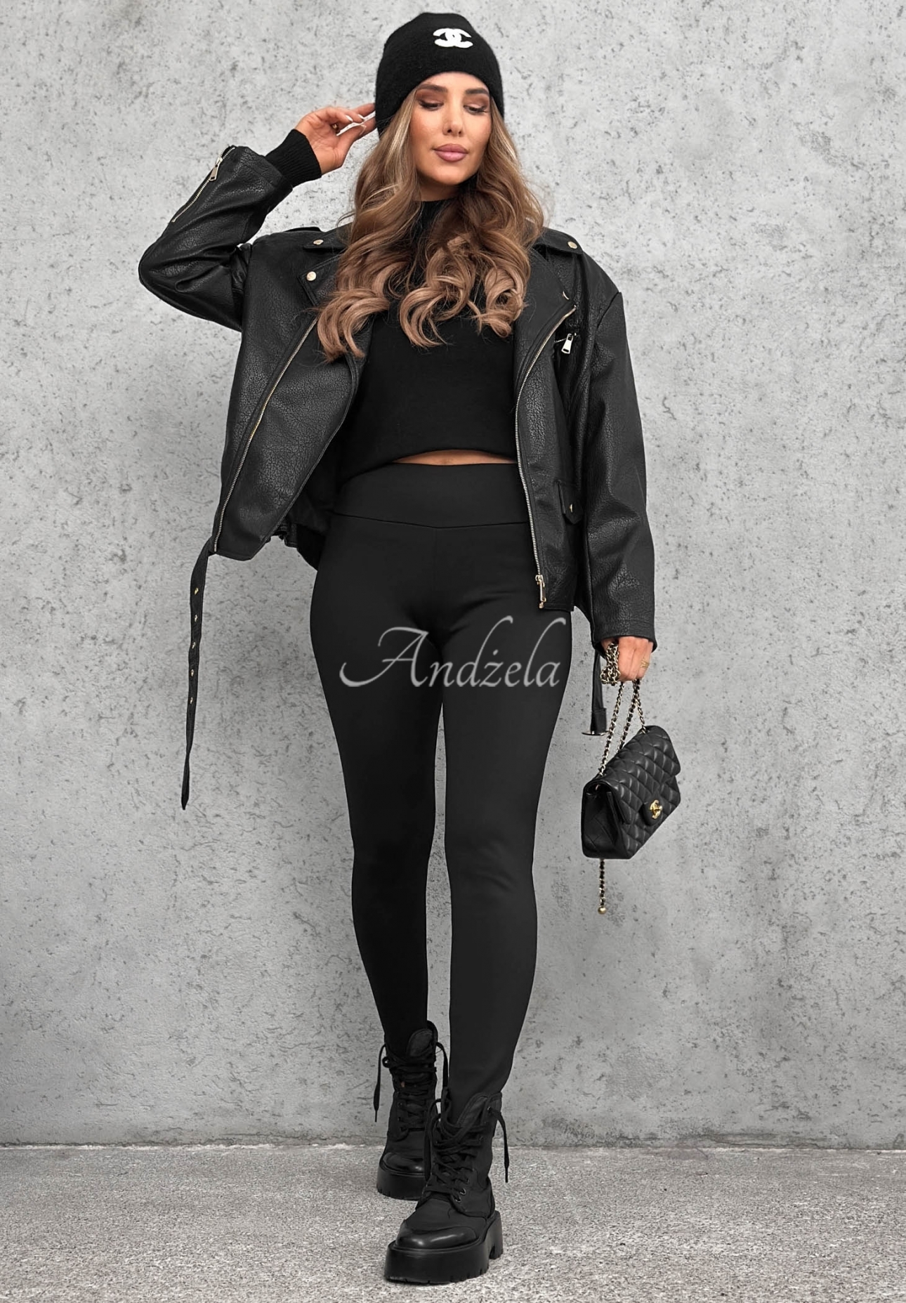 Ocieplane legginsy Active Mood czarne