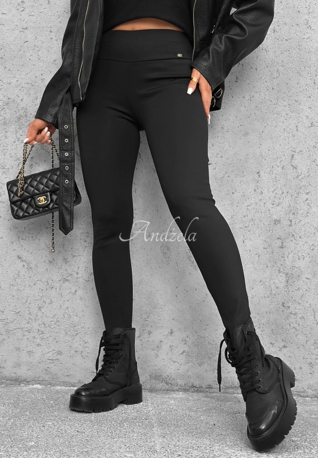 Ocieplane legginsy Active Mood czarne