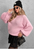 Miękki sweter oversize Cloud Babe pomarańczowy