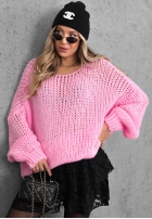 Miękki sweter oversize Sugar Babe beżowy