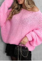 Miękki sweter oversize Sugar Babe beżowy