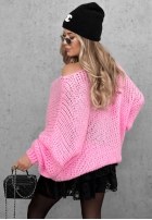 Miękki sweter oversize Sugar Babe beżowy