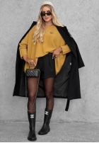 Sweter oversize Mellow Light czekoladowy